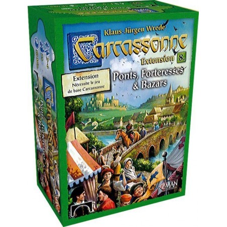 Carcassonne 8 - Bridges, Fortresses & Bazaar